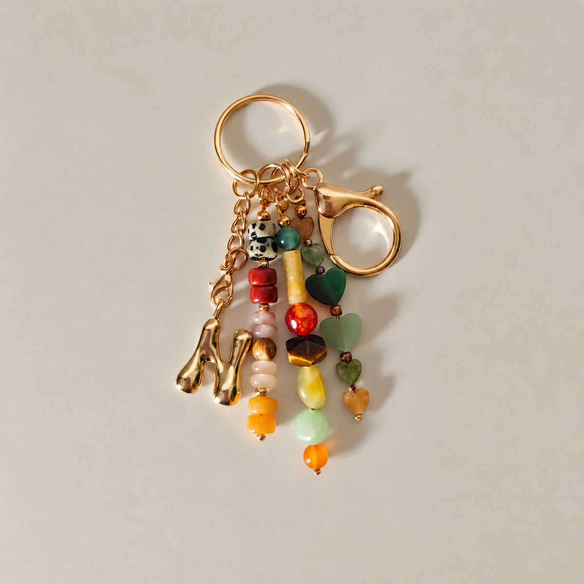 LETTER CHARM - Moss