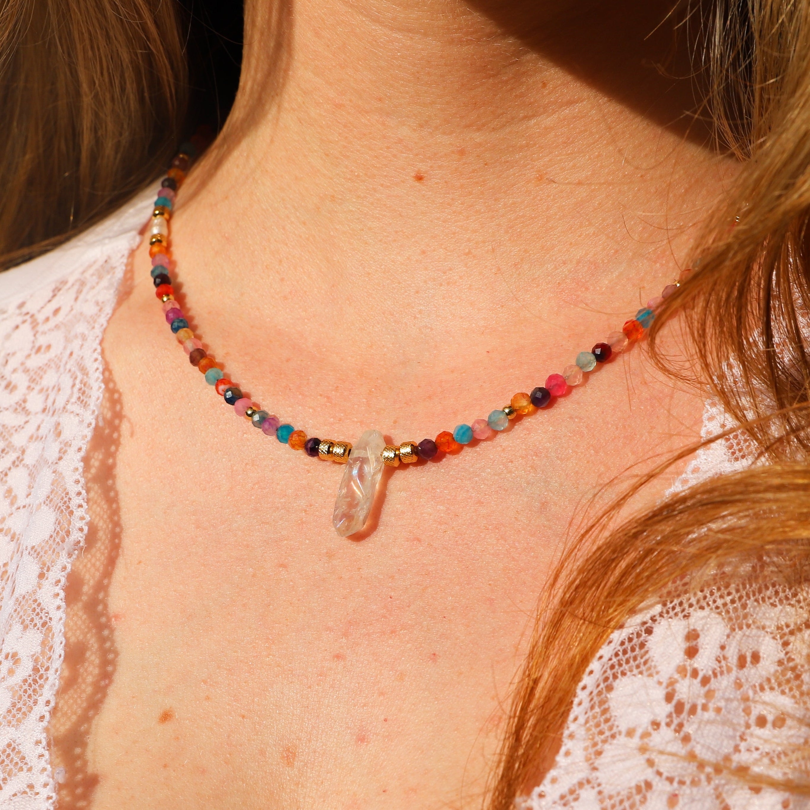 RAINBOW CRYSTAL Necklace