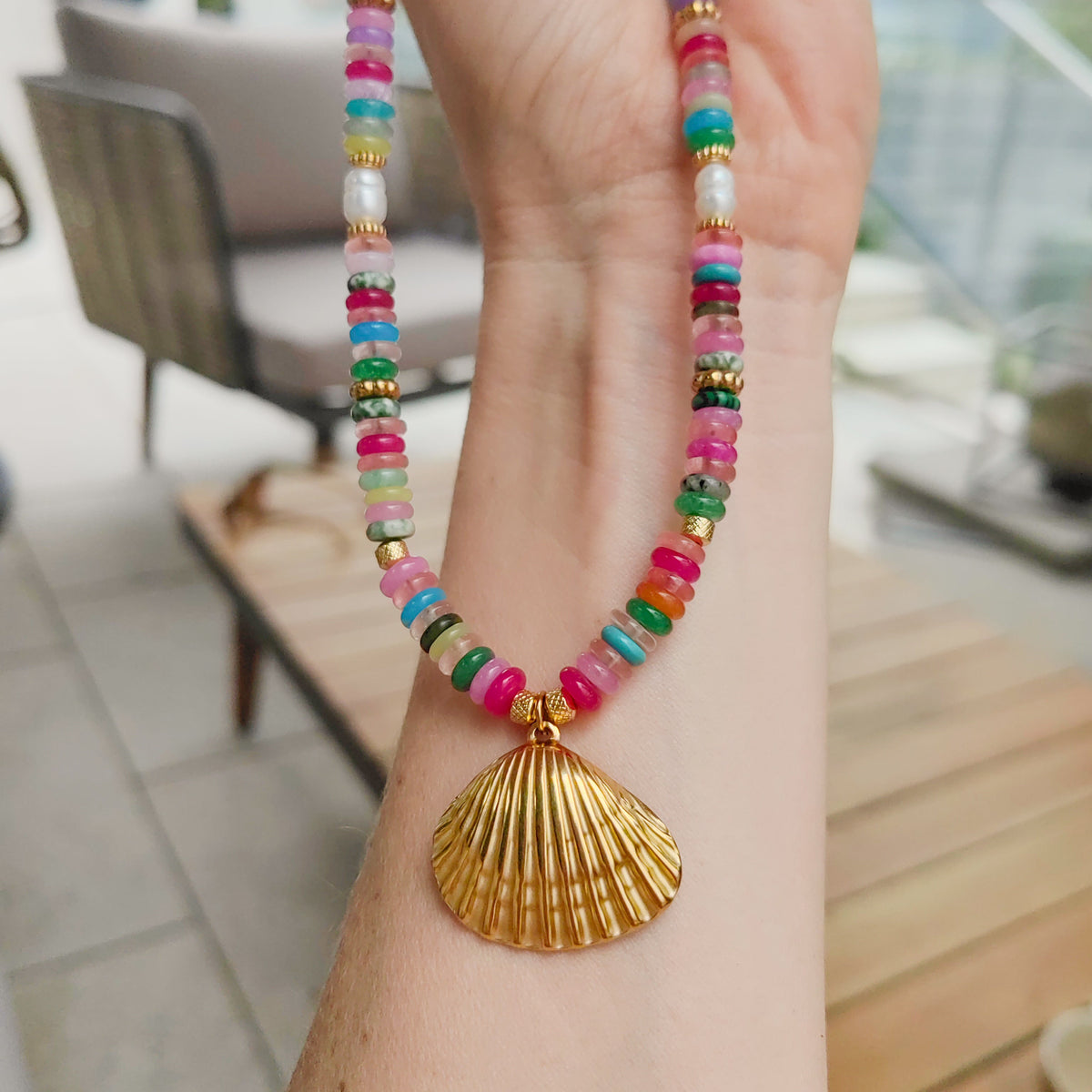 MOSAIC SHELL Necklace