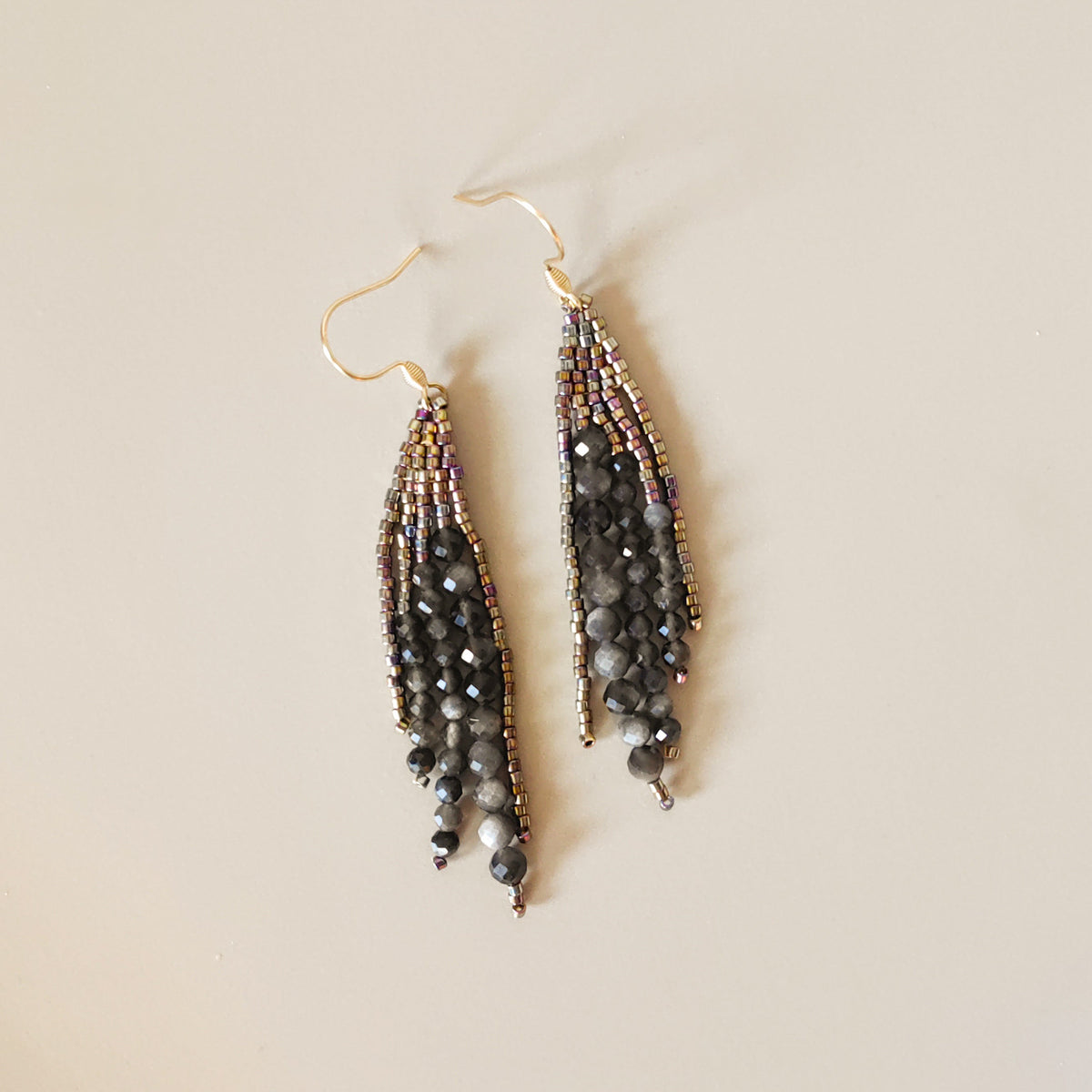 OBSIDIAN VEIL earrings