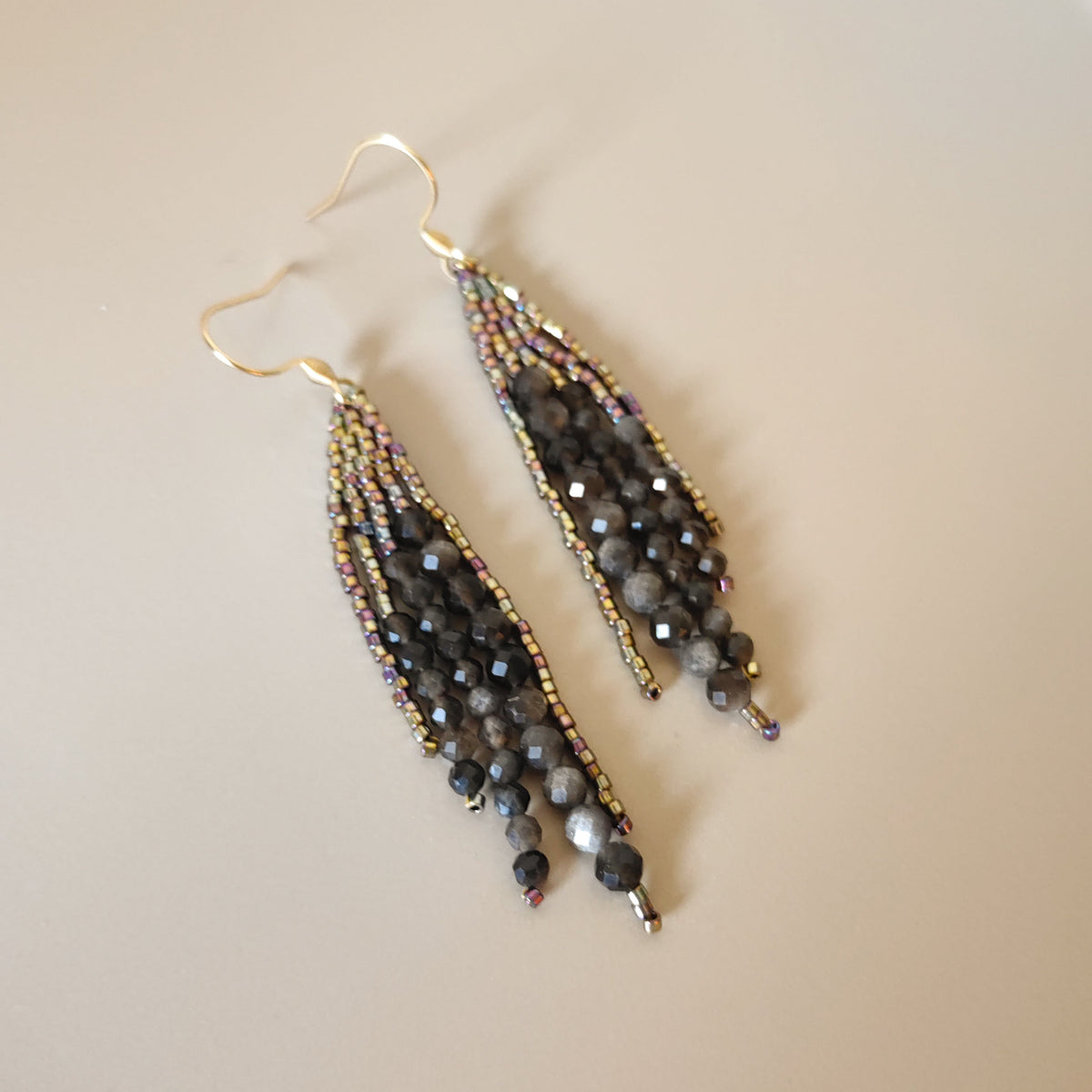 OBSIDIAN VEIL earrings